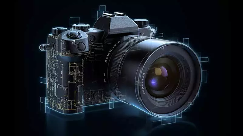 image of AI working inside a digital camera