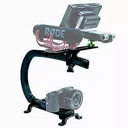 photo of the Cam Caddie Scorpion EX Video Camera Stabilizer Kit for camcorders for filming skateboarding action