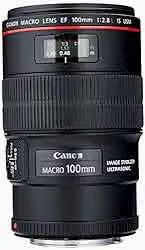 Image of one of the best camera lenses - Canon EF 100mm f/2.8L Macro IS USM