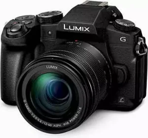 image of one of the cheapest filmmaking 4k video cameras the Panasonic Lumix G85 4K Digital Camera