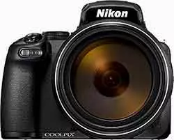 Photo of the Nikon P1000 compact camera with the best Nikon SLR for video recording like capibilities