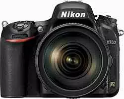 Photo of the Nikon D750 DSLR Camera ranked as a best Nikon slr for video recording