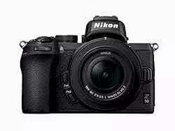 product image for the Nikon Z50 mirrorless camera