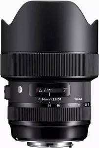 product photo of one of the best Sigma lenses for Nikon the 14-24 mm F2.8 Ultra Wide Angle Zoom