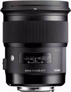 photo of the Sigma 50mm F1.4 DG HSM Art Lens for Nikon